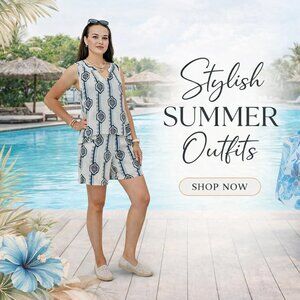 NWT: Nikky Two Piece Short Set